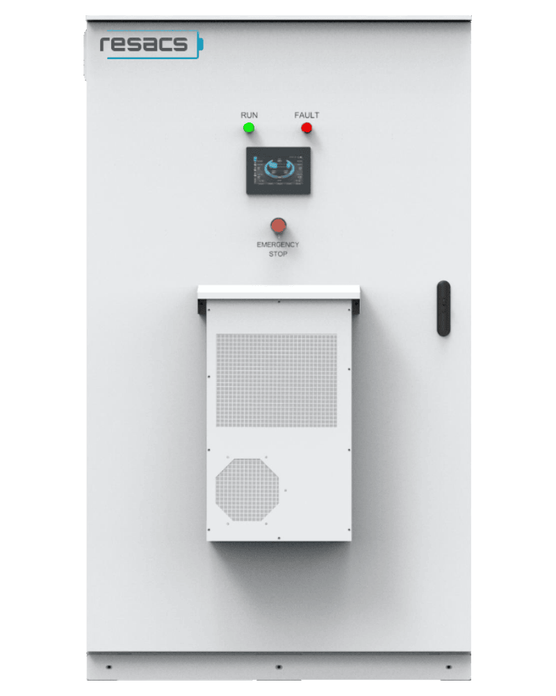 Venkovní modulární systém 125 kW + 215 kWh | Resacs